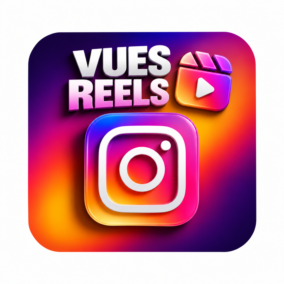 Vues reels Instagram