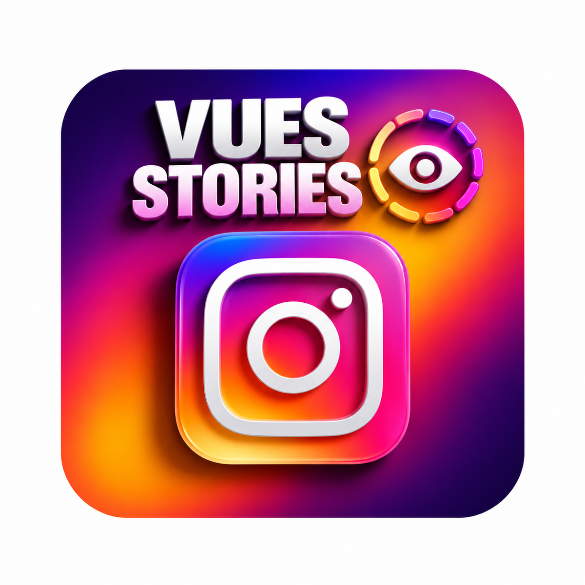 Vues de story Instagram